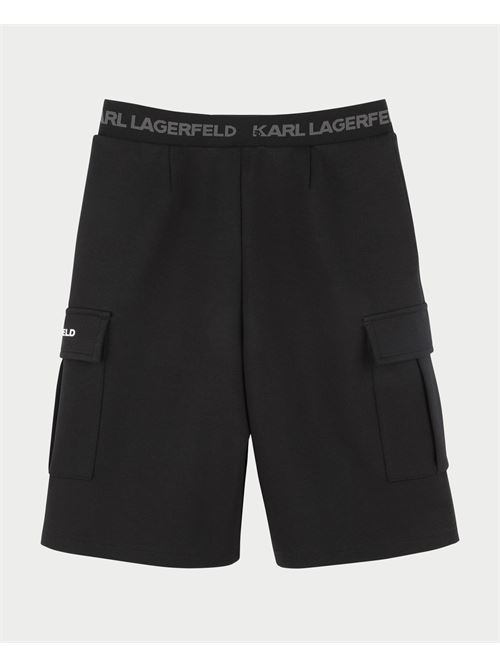 Karl Lagerfeld children's Bermuda shorts with pockets KARL LAGERFELD | Z3041209B